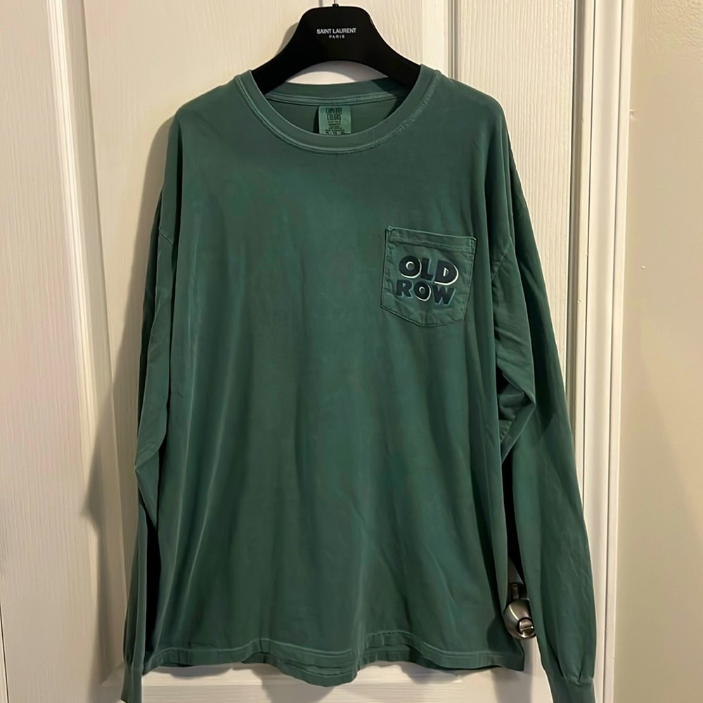 Old Row Time On The Mountain Long Sleeve Pocket Tee